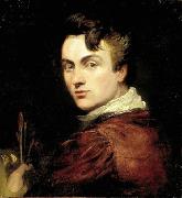 George Hayter Self portrait of George Hayter aged 28, painted in 1820 oil painting reproduction